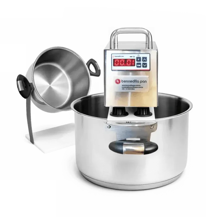BP INOX 8,5L + Volteador Olla Automática Bivolt